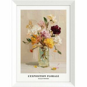 Nyomtatott keretezett kép 56x75 cm Sunny Bouquet – Styler kép
