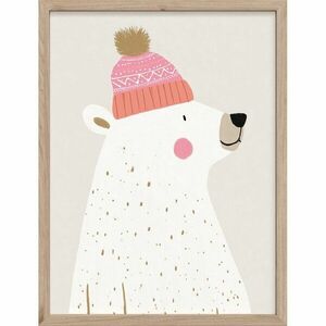 Gyerek kép 30x40 cm White Bear – Styler kép