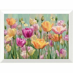 Nyomtatott keretezett kép 75x56 cm Spring Tulip – Styler kép