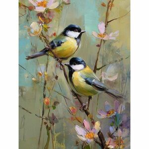 Nyomtatott keretezett kép 60x80 cm Parus Pair – Styler kép