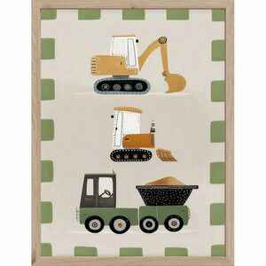 Gyerek kép 30x40 cm Baby The Builder – Styler kép