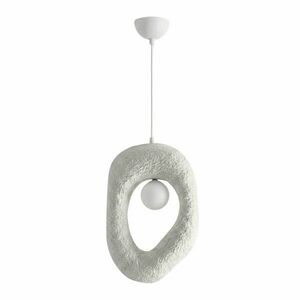 Fehér fém függőlámpa Lore – Opviq lights kép