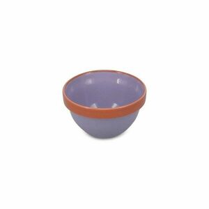 Narancssárga-lila kőedény tálka 170 ml Duo – ONA kép