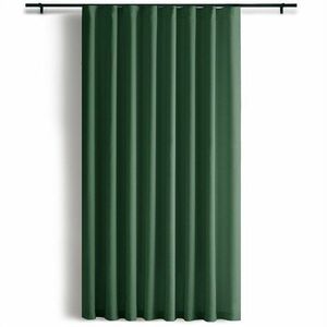 Sötétzöld dimout (részleges sötétítő) függöny 200x300 cm Calisto – Filumi kép