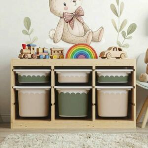 Matricák IKEA TROFAST dobozokhoz - egyszínű ívek kép