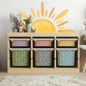 Matricák IKEA TROFAST dobozokhoz - Golyós minta kép