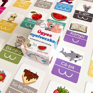 Montessori játékok Ügyes nyelvecske - a szótagoktól az első szavakig HU kép