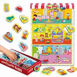 MONTESSORI BABY BOX TOY SHOP - Beillesztős játékok kép