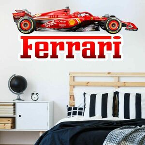 Élethű falmatrica - F1 Ferrari kép