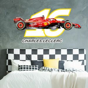 Sport matrica az ágy felett - F1 versenyző kép