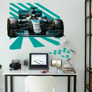 Eredeti tapéta egy tinédzsernek az íróasztal fölé - F1 design kép