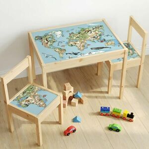 IKEA LÄTT matricakészlet - A világ körül kép