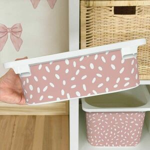 Matrica IKEA TROFAST dobozhoz - Powder BOHO minta kép
