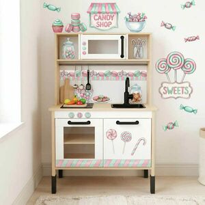 IKEA DUKTIG konyhai matricakészlet - Candy Shop kép