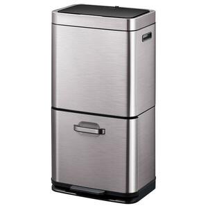 Szemetes Eko Himalaya 35+25l inox szürke 933960 kép