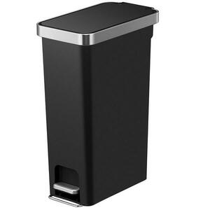 Szemetes Eko Hana slim 40l fekete 626840 kép
