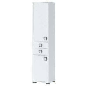 Könyvszekrény Kiki V22-BE/KI-15 white/white kép