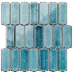 Mozaik hexagon Long Silk Blue 27, 9/27, 9 kép