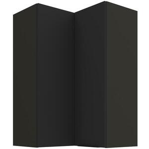 Konyhaszekrény Aria-BL/BL anti fingerprint 60X60 GN-90 2F (90°) kép