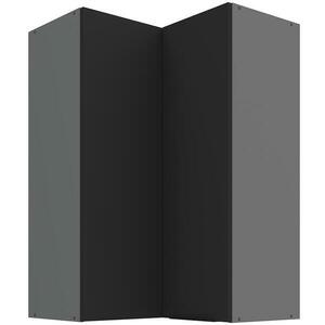Konyhaszekrény Aria-BL/ANT anti fingerprint 60X60 GN-90 2F (90°) kép