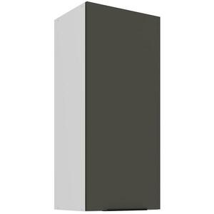 Konyhaszekrény Aria-GR/WH anti fingerprint 40G-90 1F kép