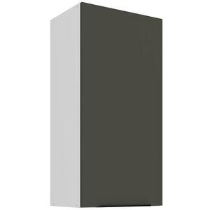 Konyhaszekrény Aria-GR/WH anti fingerprint 45G-90 1F kép