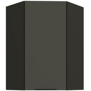Konyhaszekrény Aria-GR/BL anti fingerprint 60X60 GN-90 1F (45°) kép