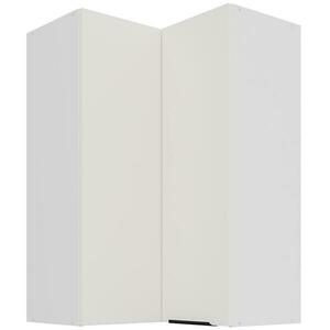 Konyhaszekrény Aria-WH/WH anti fingerprint 60X60 GN-90 2F (90°) kép