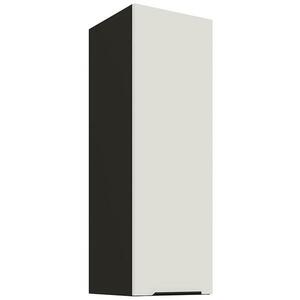 Konyhaszekrény Aria-WH/BL anti fingerprint 30G-90 1F kép