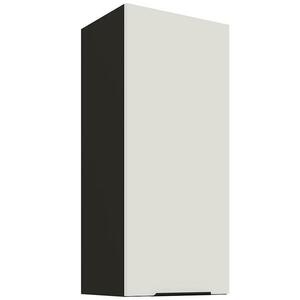Konyhaszekrény Aria-WH/BL anti fingerprint 40G-90 1F kép