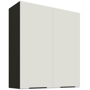 Konyhaszekrény Aria-WH/BL anti fingerprint 80G-90 2F kép
