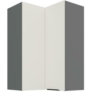 Konyhaszekrény Aria-WH/ANT anti fingerprint 60X60 GN-90 2F (90°) kép