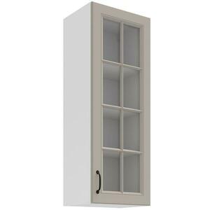 Konyhaszekrény Stilo claygrey/fehér 40GS-108 1F kép