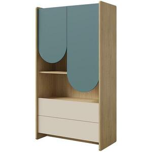 Regál Lexi 6 Cremona/Macadamia/Tengeri kép