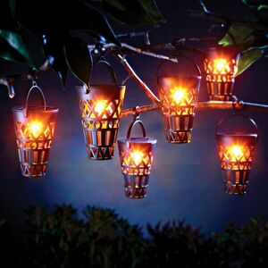 6 napelemes lámpás Marrakech kép
