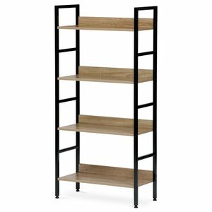 Polcos állvány GD-314 OAK Denny, 4 polc, 60 x 27, 5 x 125, 5 cm, 4 emelet kép