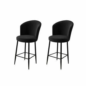 Alte Black bárszék szett, 2 db, 2 db kép