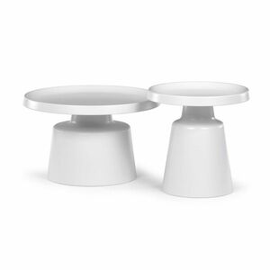 F4114 WT konferenciaasztal-készlet, fehér, 2 db kép