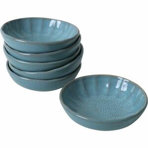 Laguna kőagyag tál 6 db 12 cm, türkiz kép