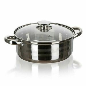 LIVING rozsdamentes acél serpenyő, 5, 2 l, 26 cm kép