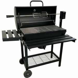 Kristen multifunkciós grill füstölővel + elektromos nyárssal, 41 x 115 x 82 cm kép