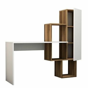 Acelya Walnut and White íróasztal kép