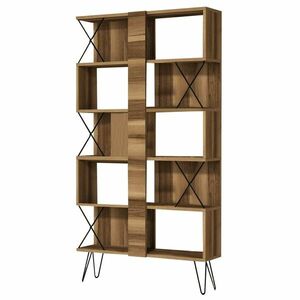 Extra Walnut könyvespolc kép