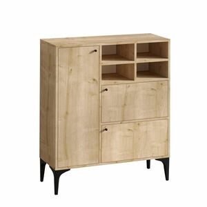 Ewa Sapphire Oak szekrény kép
