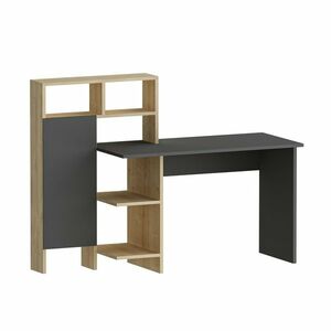 Bugra Anthracite and Oak íróasztal kép