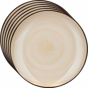 Banquet 6 db sekély tányér szett Palas 27 cm, krém kép