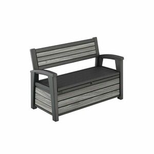Keter Deco 227 l kerti pad, szürke kép