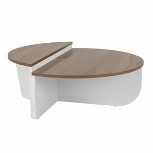 Orion Walnut White dohányzóasztal kép