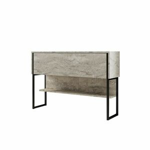 Luxe Travertine és fekete komód kép