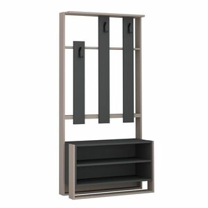 Fali akasztó cipőtartóval Chester Light Mocha andAnthracite kép